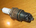 Damaged Spark Plug photo
